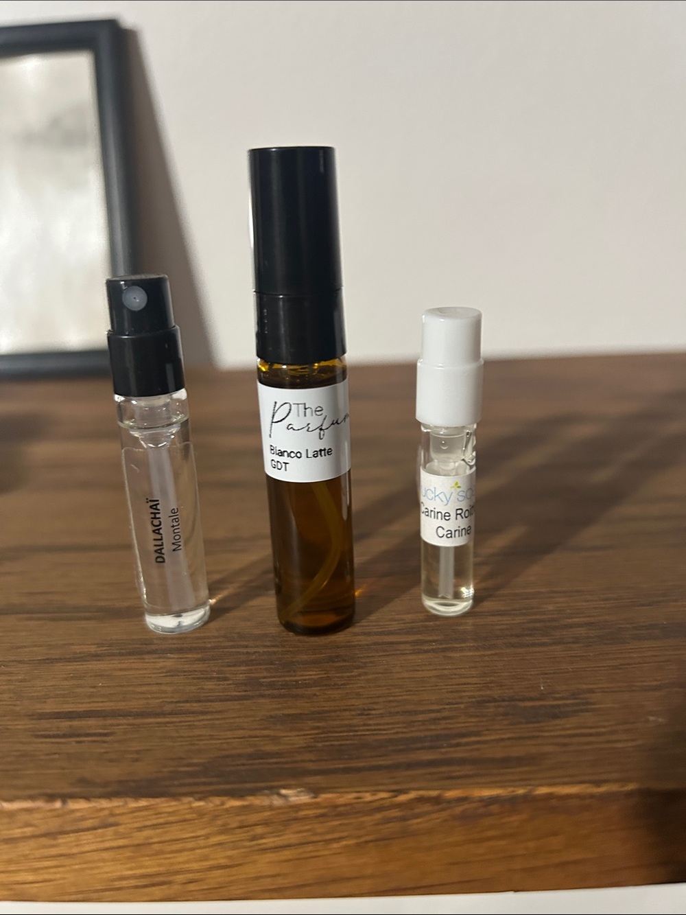 3 niche fragrance samples